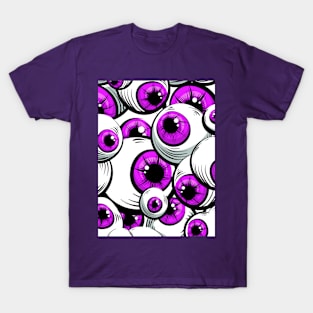 Violet eyes Halloween witch T-Shirt
